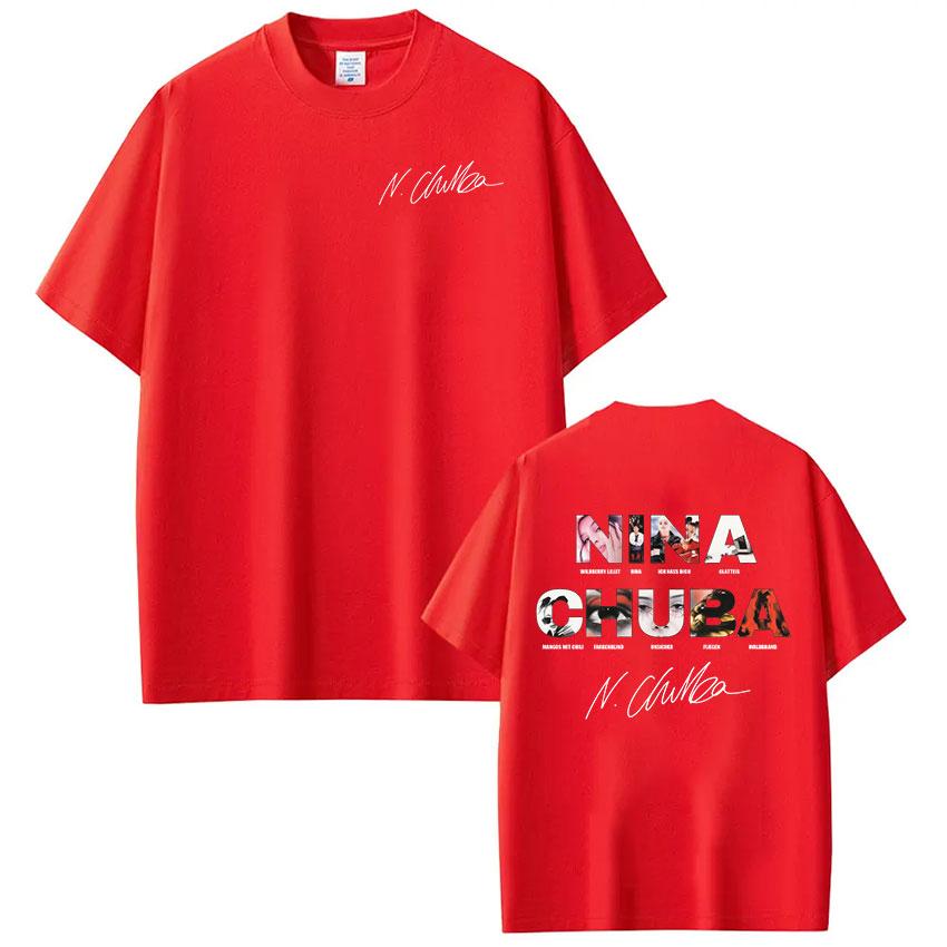 Singer Nina Chuba Album Tour 2025 Graphic Tshirt Unisex Women Hip Hop ONeck Cotton Tshirts Fashion Oversized Short Sleeve Tshirt S
Singer Nina Chuba Album Tour 2025 Graphic Tshirt Unisex Women Hip Hop ONeck Cotton Tshirts Fashion Oversized Short Sleeve Tshirt S