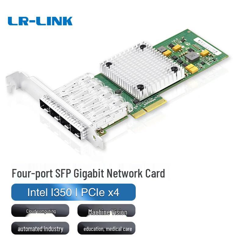 LR-LINK Gigabit PCIe Server Fiber Optic Network Card
LR-LINK Gigabit PCIe Server Fiber Optic Network Card