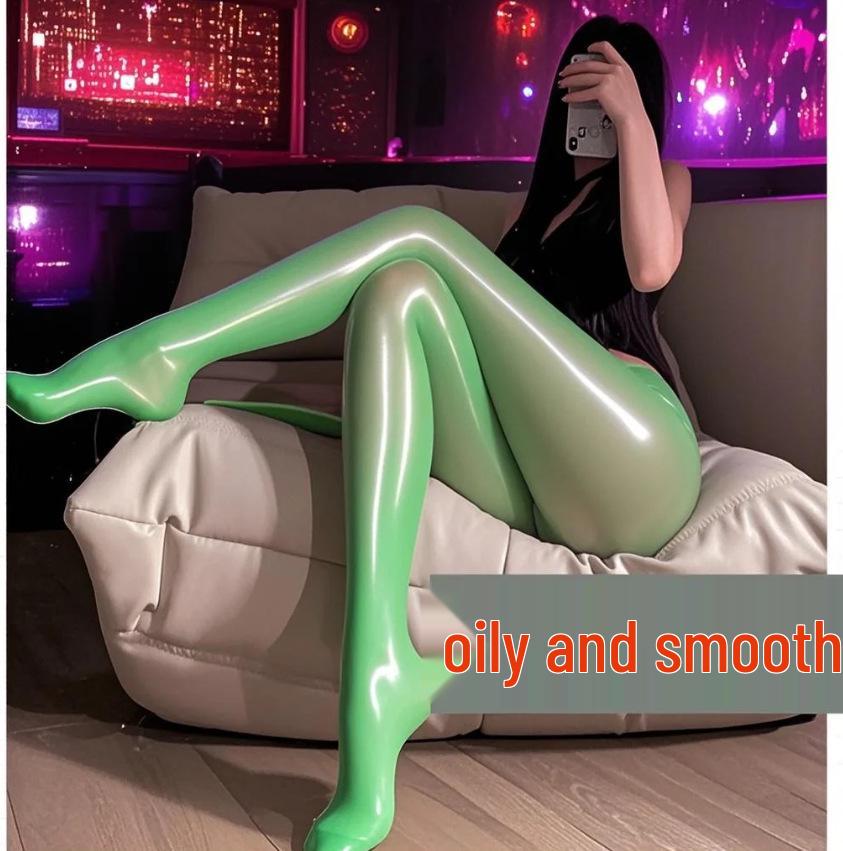 Черные полупрозрачные колготки из конского масла, 9 штук - Нежные, маслянистые, летние тонкие женские чулки Open Crotch зелёный
Черные полупрозрачные колготки из конского масла, 9 штук - Нежные, маслянистые, летние тонкие женские чулки Open Crotch зелёный