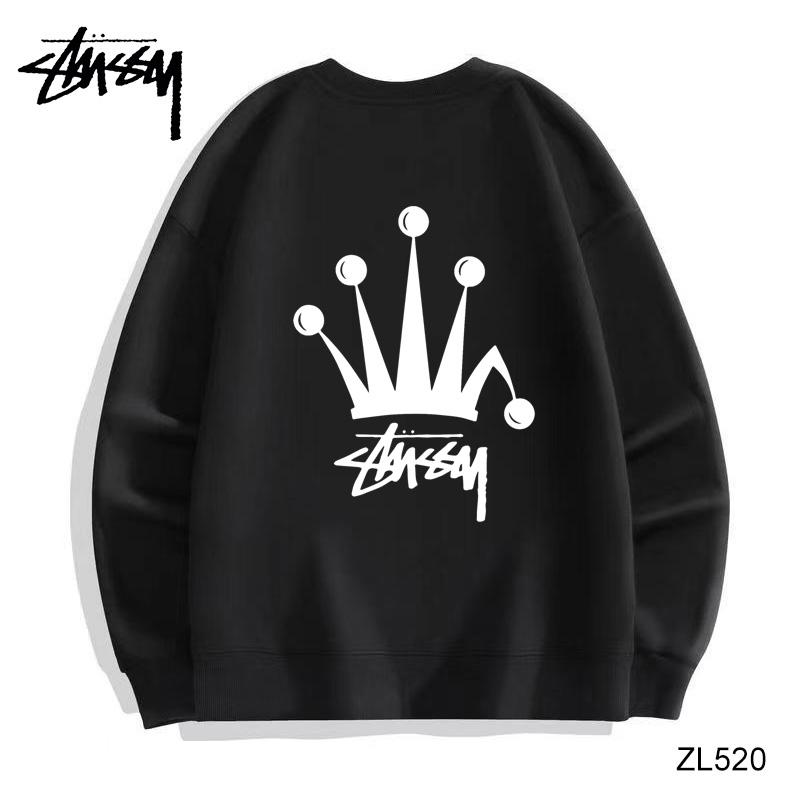 Stussy Winter High Quality Cotton Silver Fox Fleece Warm Round Neck Sweater Stussy Crown Logo Print Couple Sweater
Stussy Winter High Quality Cotton Silver Fox Fleece Warm Round Neck Sweater Stussy Crown Logo Print Couple Sweater