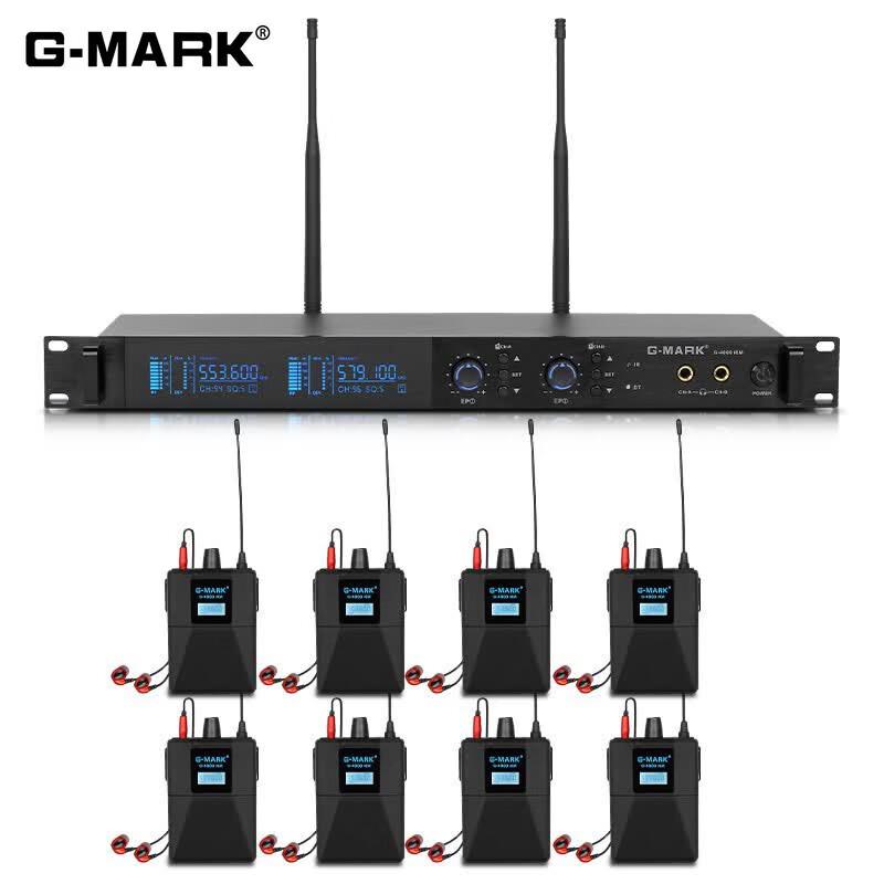 G-MARK Dual-Channel Wireless In-Ear Monitor System
G-MARK Dual-Channel Wireless In-Ear Monitor System