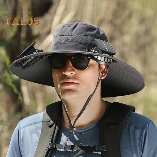 Solar Fan Hat with Wide-Brimmed Design Dual-Power Fans 800mAh Battery Outdoor Fishing Hat for Hiking Cycling Fishing G
Solar Fan Hat with Wide-Brimmed Design Dual-Power Fans 800mAh Battery Outdoor Fishing Hat for Hiking Cycling Fishing G