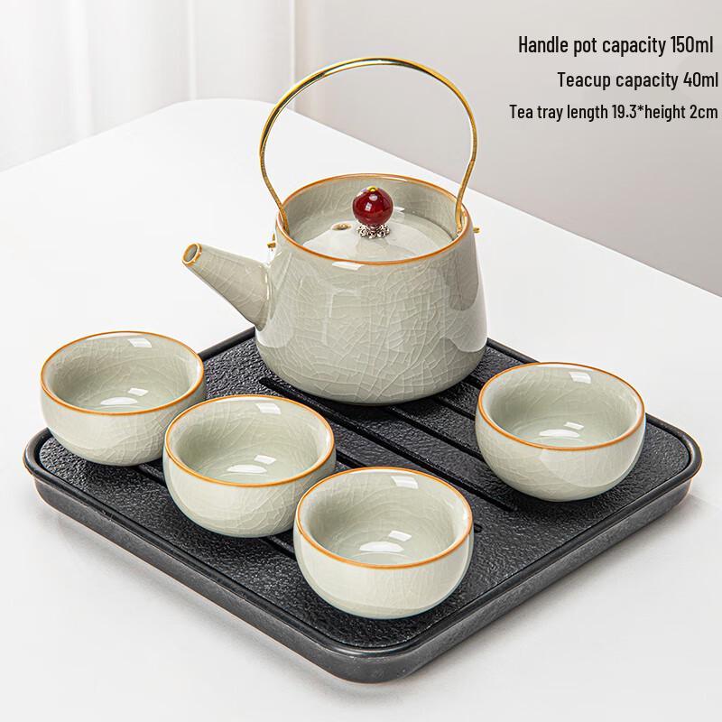 Ru Kiln Kung Fu Tea Set
Ru Kiln Kung Fu Tea Set