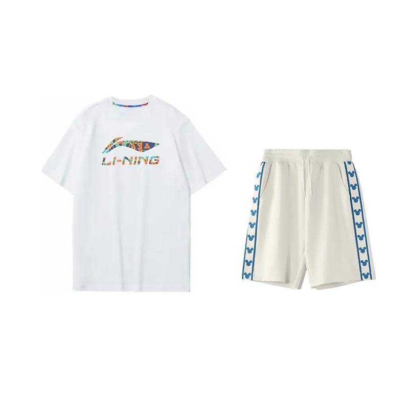 Принт с логотипом Li Ning Свободный Удобный С коротким рукавом Модный Простой Шорты Повседневный Спортивный костюм Костюм унисекс AHST635-1+YKSV129-1 3XL
Принт с логотипом Li Ning Свободный Удобный С коротким рукавом Модный Простой Шорты Повседневный Спортивный костюм Костюм унисекс AHST635-1+YKSV129-1 3XL