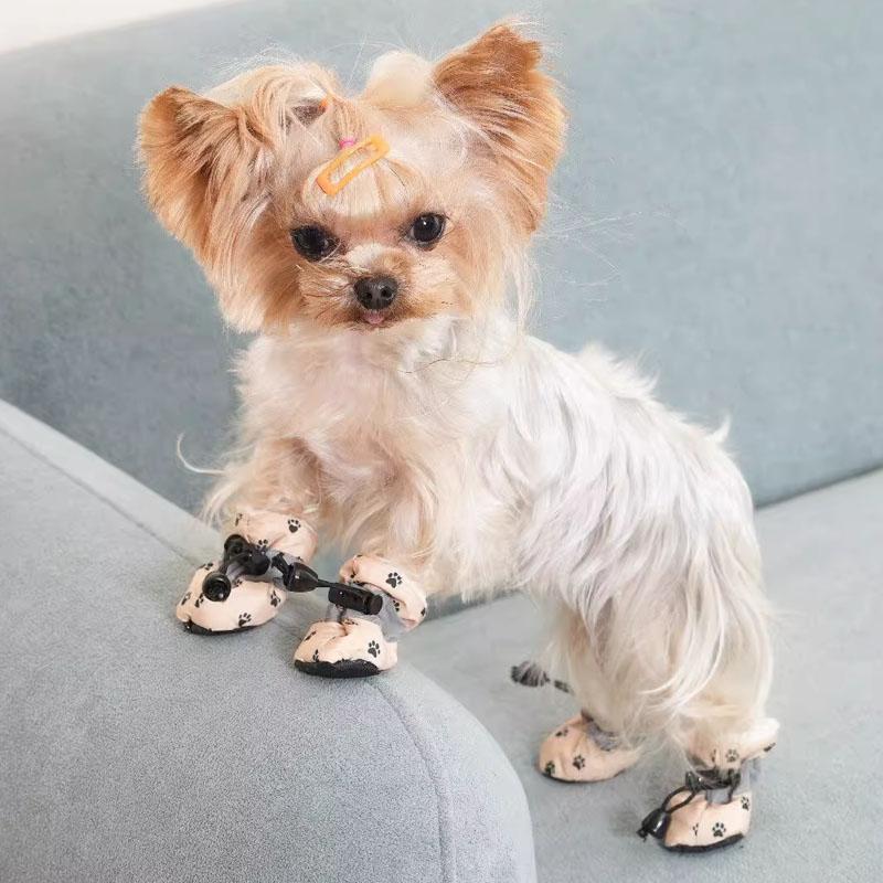 4Pcs Dog Shoes Paw Protector Breathable Waterproof Soft-Soled Pet Shoes Puppy Pet Booties Adjustable Dog Booties Suitable Indoor
4Pcs Dog Shoes Paw Protector Breathable Waterproof Soft-Soled Pet Shoes Puppy Pet Booties Adjustable Dog Booties Suitable Indoor
