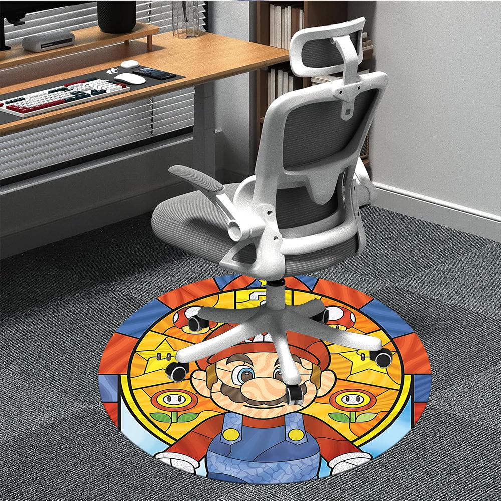 1pc Mario Game Office Round Area Rug, Indoor Mat Suitable For Office, Under Office Chairs Bedroom Living Room Home Decor, Room Deco058 80cm by 80cm
1pc Mario Game Office Round Area Rug, Indoor Mat Suitable For Office, Under Office Chairs Bedroom Living Room Home Decor, Room Deco058 80cm by 80cm