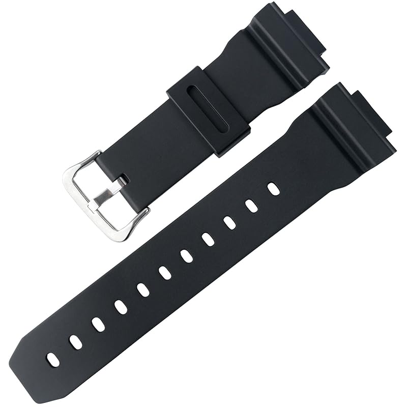Сменный ремень Thong Chamae TPU водонепроницаемый Совместимый продукт DW-5600 DW-6900 DW-9052 series 16 мм (16мм, черный)
Сменный ремень Thong Chamae TPU водонепроницаемый Совместимый продукт DW-5600 DW-6900 DW-9052 series 16 мм (16мм, черный)