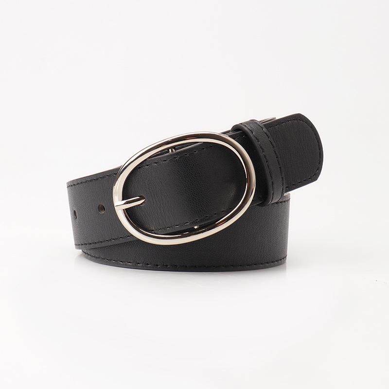 Women s Versatile Oval Buckle Leather Belt - Simple, High-End Wide Waist and Jeans Accessory чорний
Women s Versatile Oval Buckle Leather Belt - Simple, High-End Wide Waist and Jeans Accessory чорний