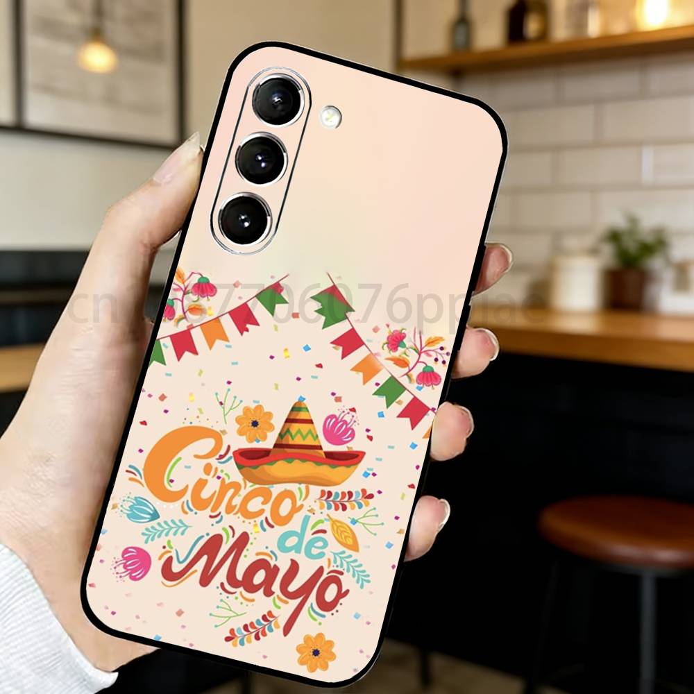 Cinco De Mayo Party Phone Case For Samsung S20,21,22,23,24,25,26 Ultra,Plus,Lite,FE,Black Soft Case Samsung S235G
Cinco De Mayo Party Phone Case For Samsung S20,21,22,23,24,25,26 Ultra,Plus,Lite,FE,Black Soft Case Samsung S235G