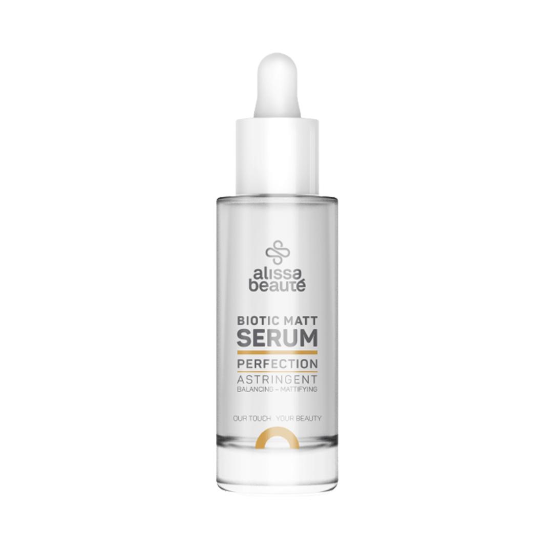 Mattifying serum with pre-, pro-, postbiotics Perfection Biotic Matt Serum Alissa Beauty 30 ml
Mattifying serum with pre-, pro-, postbiotics Perfection Biotic Matt Serum Alissa Beauty 30 ml