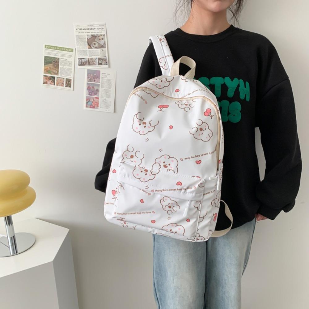 Cartoon Pattern School Bag Nylon School Backpack Fashion Shoulder Bag Adults чёрный
Cartoon Pattern School Bag Nylon School Backpack Fashion Shoulder Bag Adults чёрный