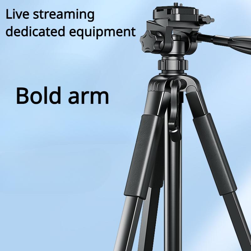 New Live Streaming Dedicated Tripod Convenient Multi-functional Support Frame for Tourism Scalable Foldable Rotating Anti Slip High Quality Tripod
New Live Streaming Dedicated Tripod Convenient Multi-functional Support Frame for Tourism Scalable Foldable Rotating Anti Slip High Quality Tripod