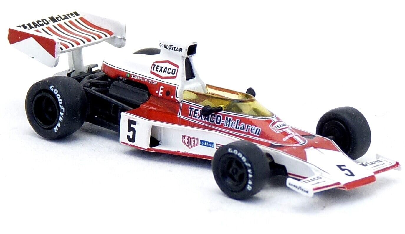 BREKINA McLaren F1 M23 1974 BREKINA McLaren Миниатюрная машина Масштаб HO 1/87 Э.Фиттипальди #5 Э.Фиттипальди
BREKINA McLaren F1 M23 1974 BREKINA McLaren Миниатюрная машина Масштаб HO 1/87 Э.Фиттипальди #5 Э.Фиттипальди