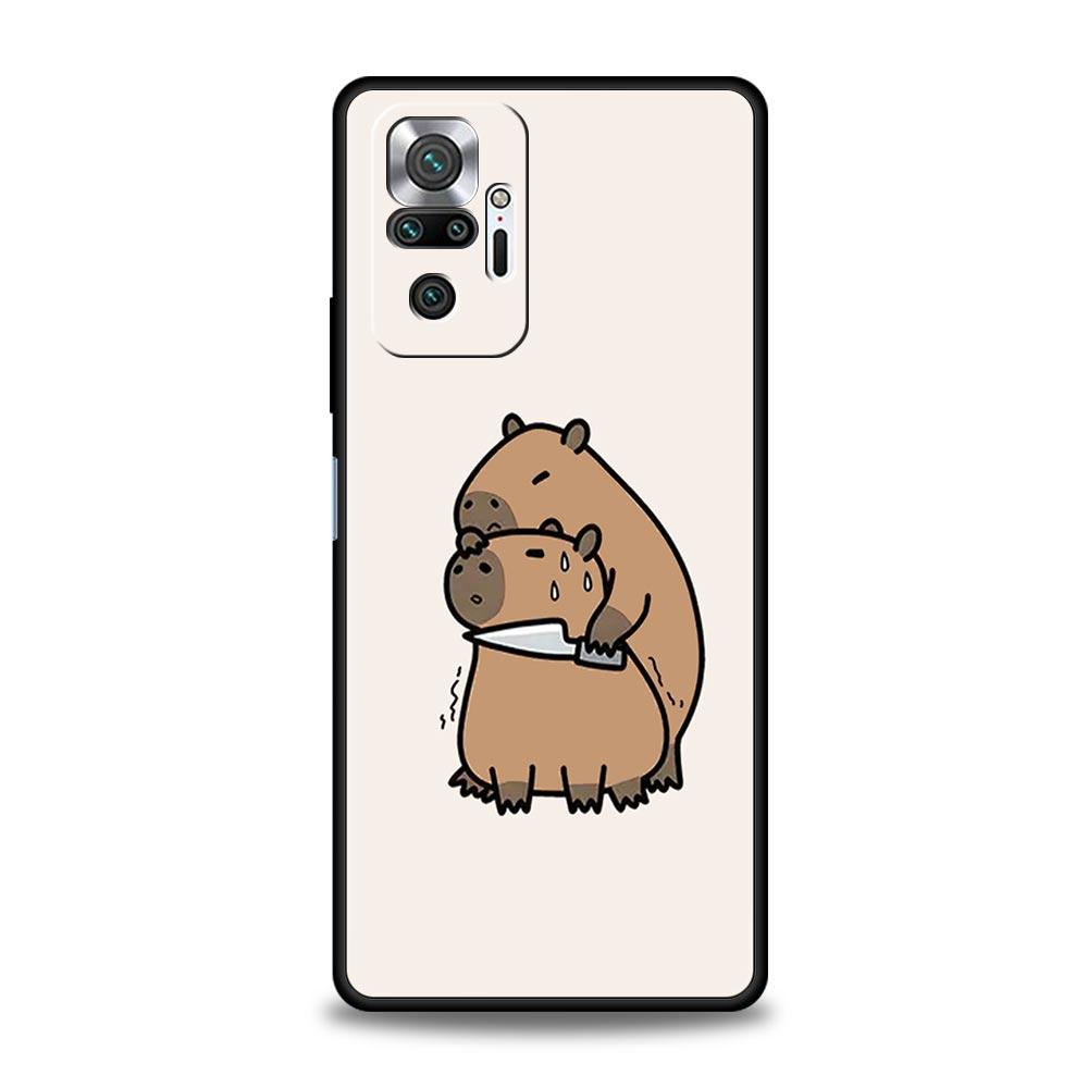 Cute Capybara Phone Case For Xiaomi Redmi Note 14 13 5G 10 11 12 Pro Plus 4G 14C 13C 12C 10C Black Cover Note 14Pro 4G
Cute Capybara Phone Case For Xiaomi Redmi Note 14 13 5G 10 11 12 Pro Plus 4G 14C 13C 12C 10C Black Cover Note 14Pro 4G