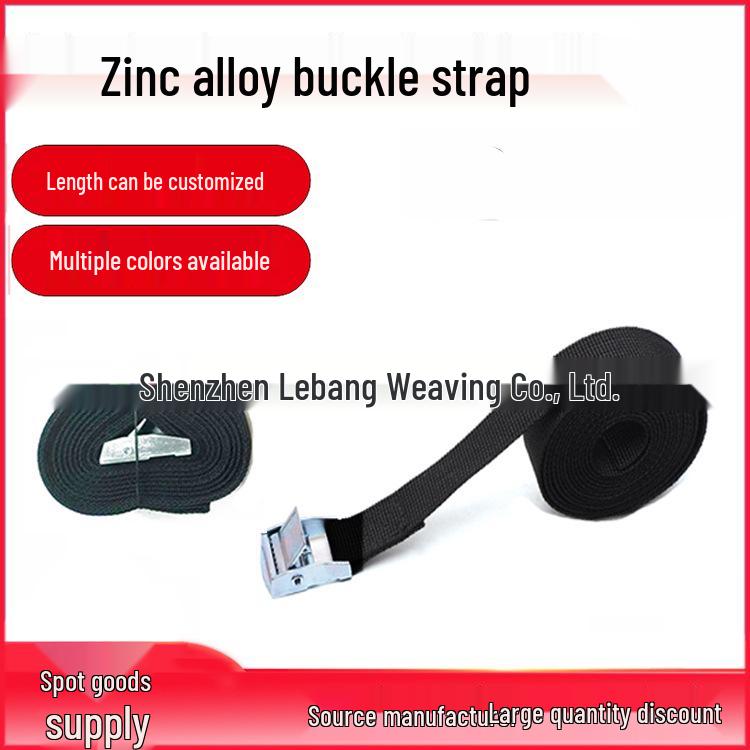 Zinc Alloy Cam Buckle Cargo Lashing Strap for Trucks Black 25mm x 0.5m
Zinc Alloy Cam Buckle Cargo Lashing Strap for Trucks Black 25mm x 0.5m