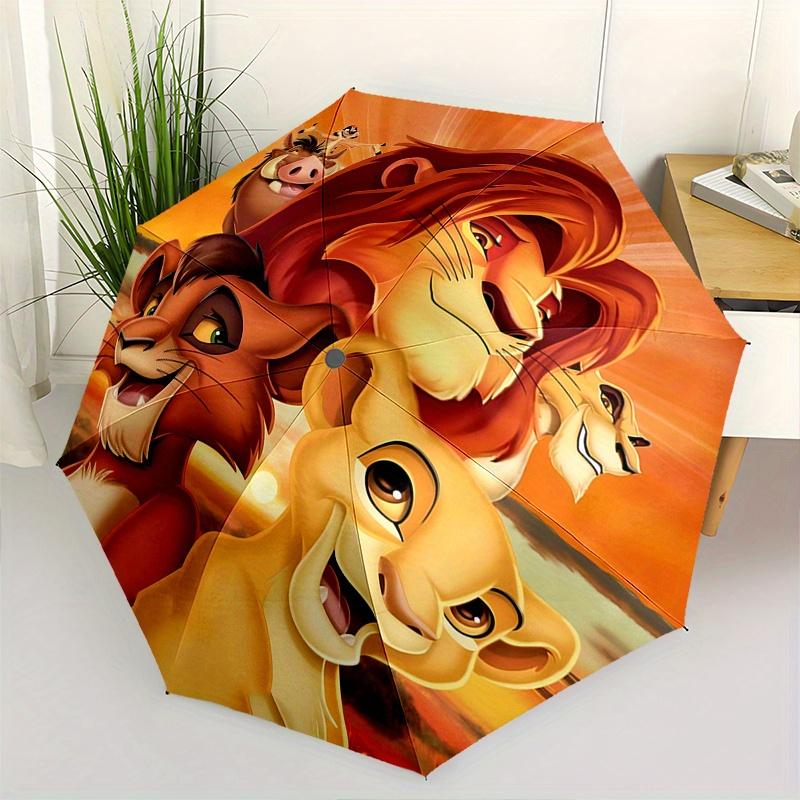 1 Auto Open Lion King, Simba Themed Colorful 8-rib Portable Umbrella for Men and Women, A Compact Commuting Companion Suitable for Daily Dri
1 Auto Open Lion King, Simba Themed Colorful 8-rib Portable Umbrella for Men and Women, A Compact Commuting Companion Suitable for Daily Dri