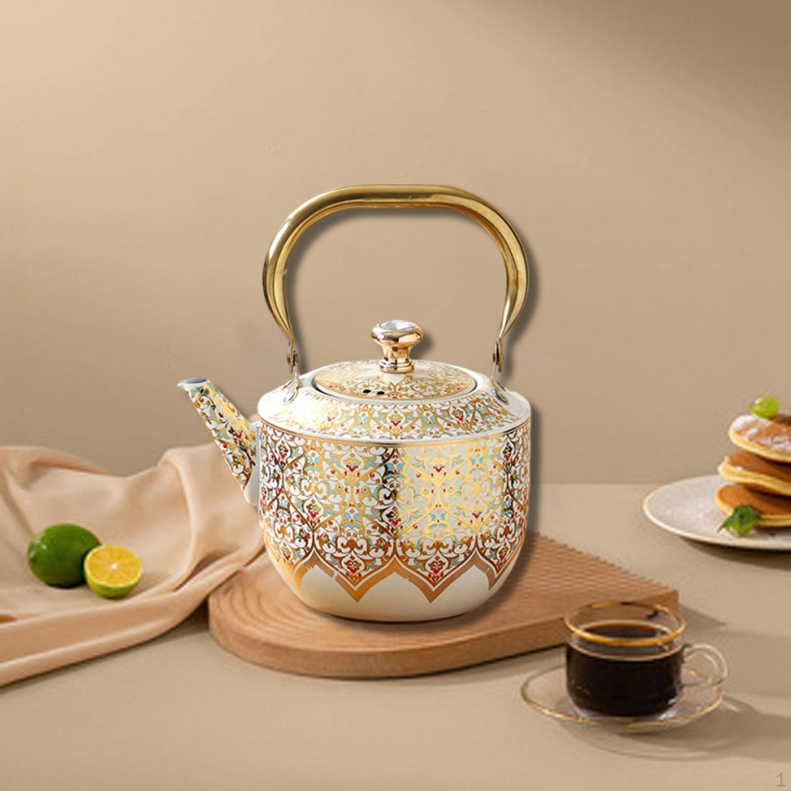 1,6 л Чайник Заварник для сока с крышкой Ситечко Эргономичная ручка Широкое горлышко Золотой для дома
1,6 л Чайник Заварник для сока с крышкой Ситечко Эргономичная ручка Широкое горлышко Золотой для дома