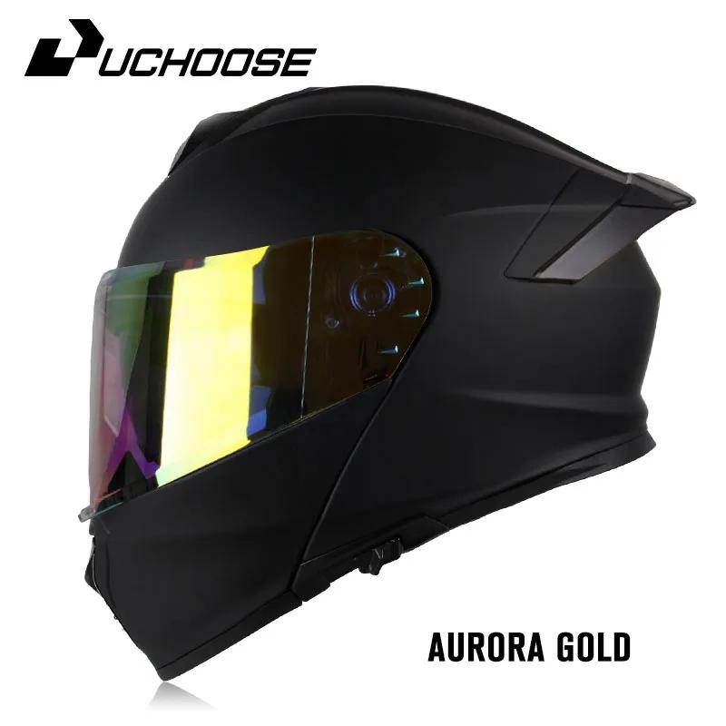 Uchoose DOT Approved Full Face Helmets Crash Motorbike Protective Gear Men Women Flip Up Helmet Motorcycle Double Sun Visor S
Uchoose DOT Approved Full Face Helmets Crash Motorbike Protective Gear Men Women Flip Up Helmet Motorcycle Double Sun Visor S