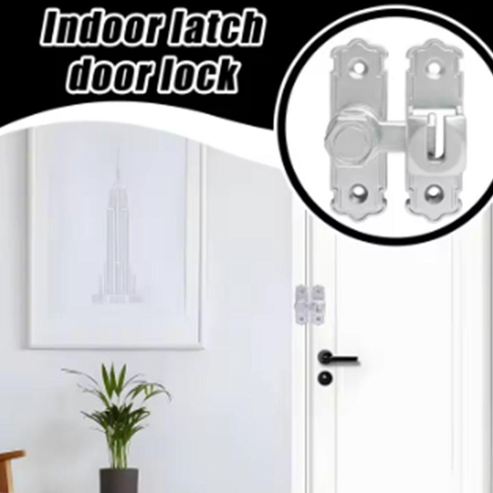 Safety Door Hasp Anti-theft Door Buckle Kids Safety Lock Door Bolts Locking Hardware срібний
Safety Door Hasp Anti-theft Door Buckle Kids Safety Lock Door Bolts Locking Hardware срібний