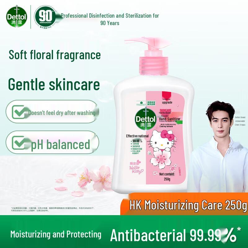 Dettol Moisturizing Hand Wash KT Limited Edition
Dettol Moisturizing Hand Wash KT Limited Edition