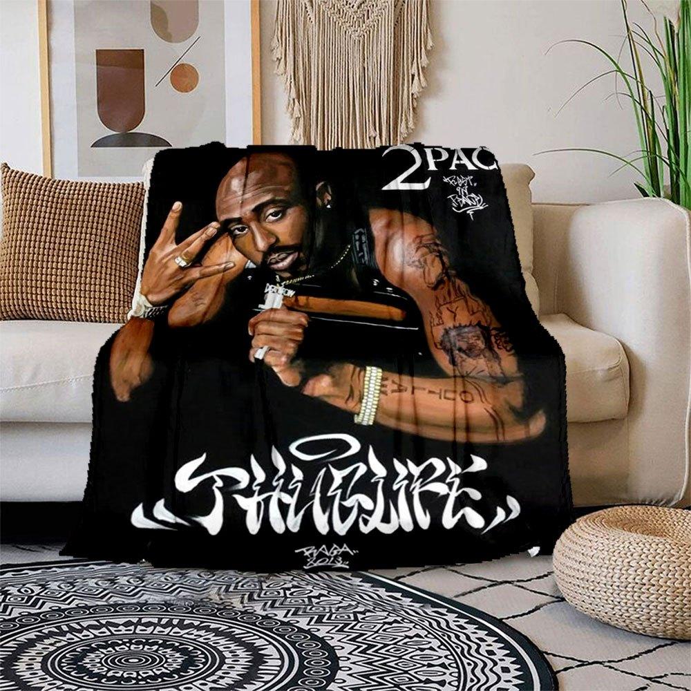 Rise Above: Tupac s Legacy in Art Blanket Flannel Throw Blanket for Sofa, Bed, Travel, Camping, Office, Couch, Chair, And Bed Gift for Chri 150x180cm
Rise Above: Tupac s Legacy in Art Blanket Flannel Throw Blanket for Sofa, Bed, Travel, Camping, Office, Couch, Chair, And Bed Gift for Chri 150x180cm