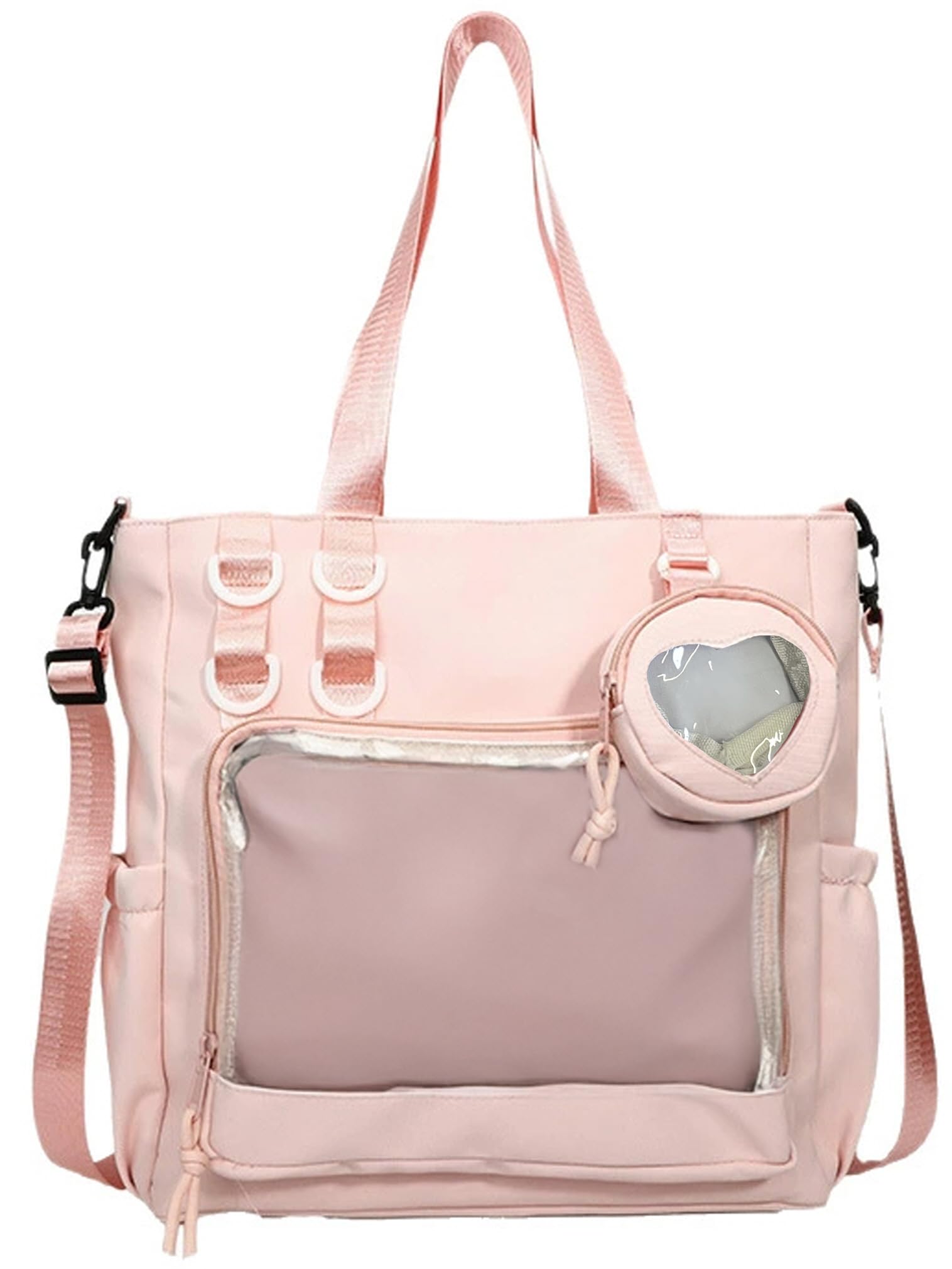 Сумка-боль с пришитым карманом Розовая сумка-боль Взрослый фанатская деятельность Итабэк Итаба Прозрачный карман для хранения значков розовый
Сумка-боль с пришитым карманом Розовая сумка-боль Взрослый фанатская деятельность Итабэк Итаба Прозрачный карман для хранения значков розовый