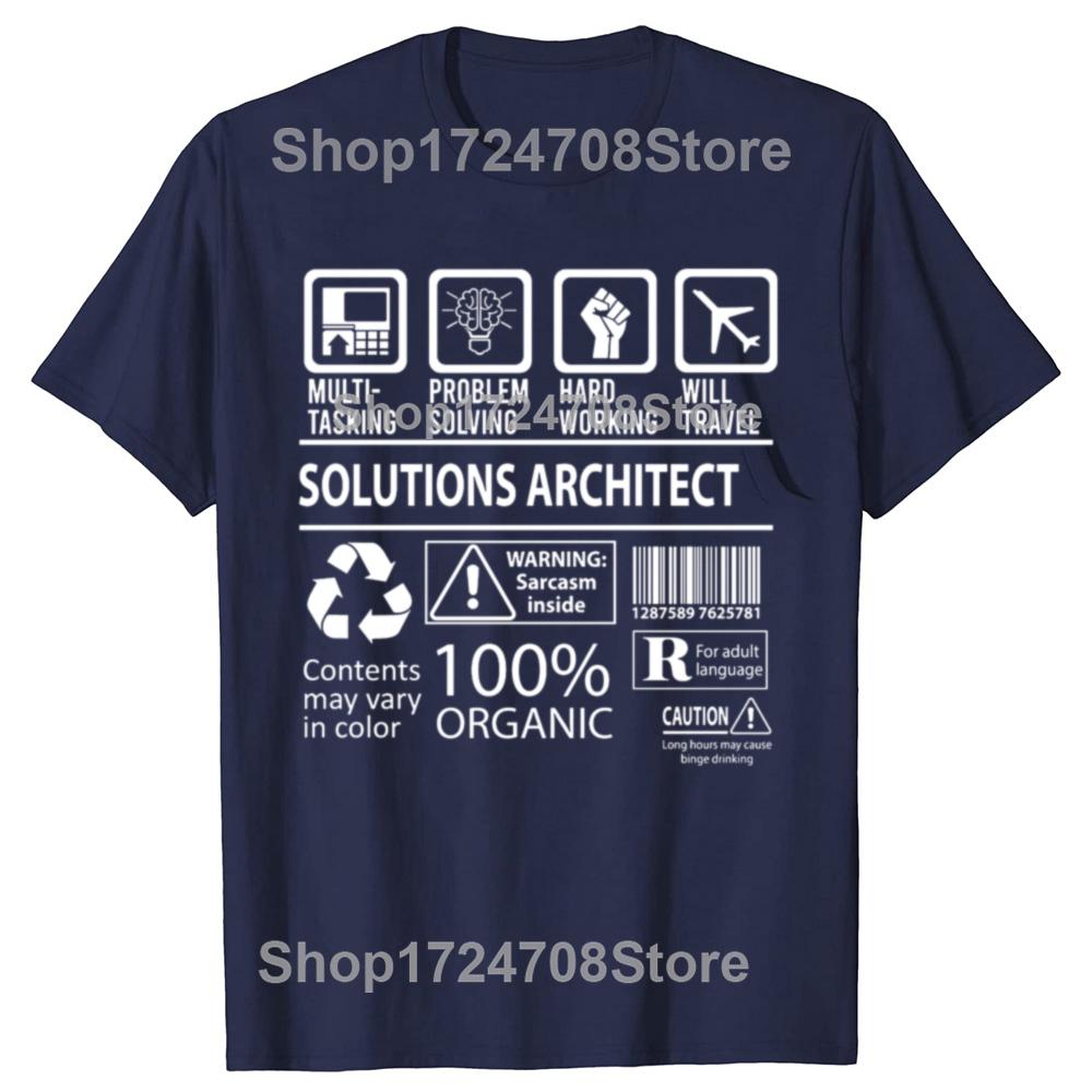 Funny Solutions Architect Graphic Tshirts Unisex Womens Fashion Casual Tshirt 100 Cotton Loose Oversized Father Dad T Shirt S
Funny Solutions Architect Graphic Tshirts Unisex Womens Fashion Casual Tshirt 100 Cotton Loose Oversized Father Dad T Shirt S