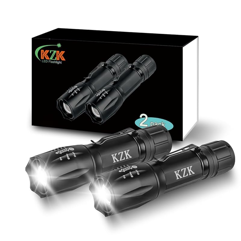 KZK LED flashlight flash light handy light Equipped with high brightness chip zoom adjustment lightweight small size battery operated Comes with AAA
KZK LED flashlight flash light handy light Equipped with high brightness chip zoom adjustment lightweight small size battery operated Comes with AAA