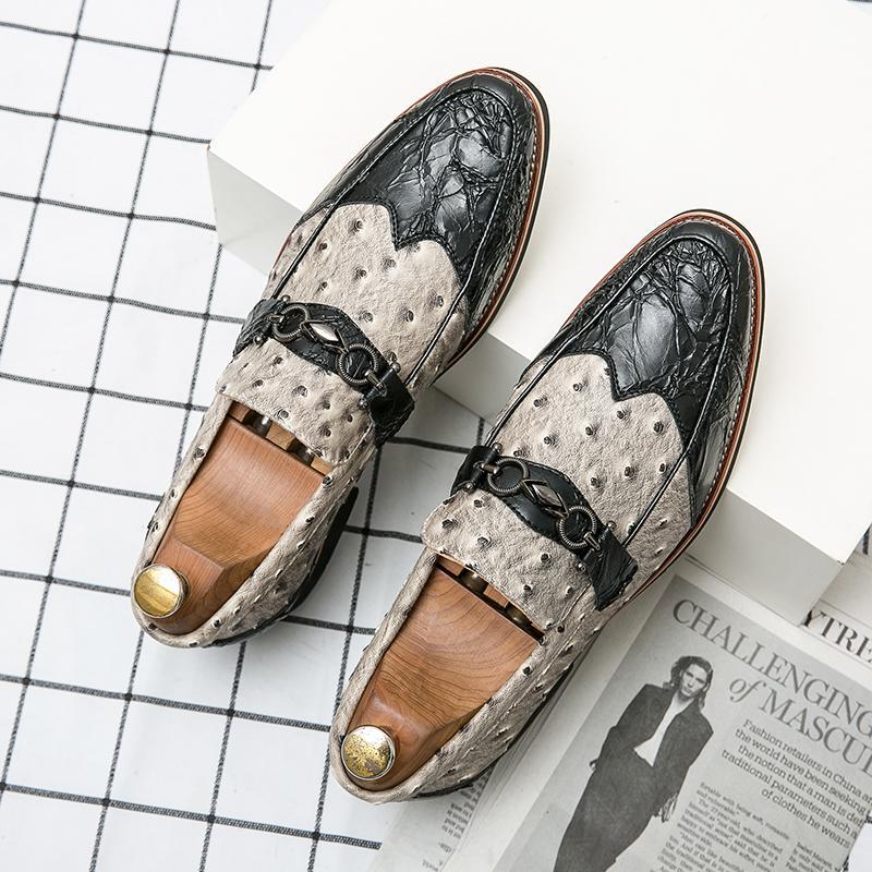 Fashion pointed small leather shoes 2025 new low-top foot-fitting large-size casual leather shoes wear one-pedal lazy shoes 38
Fashion pointed small leather shoes 2025 new low-top foot-fitting large-size casual leather shoes wear one-pedal lazy shoes 38