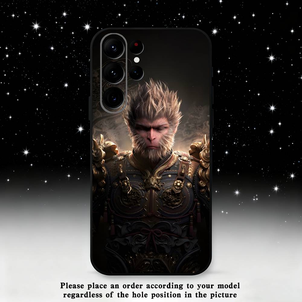 Black Myth Wukong Phone Case For Samsung S25,S24,S23,S22,S21,S20,S10,Ultra,Plus,Lite,FE,Soft Silicone Black Cover Samsung S205G
Black Myth Wukong Phone Case For Samsung S25,S24,S23,S22,S21,S20,S10,Ultra,Plus,Lite,FE,Soft Silicone Black Cover Samsung S205G