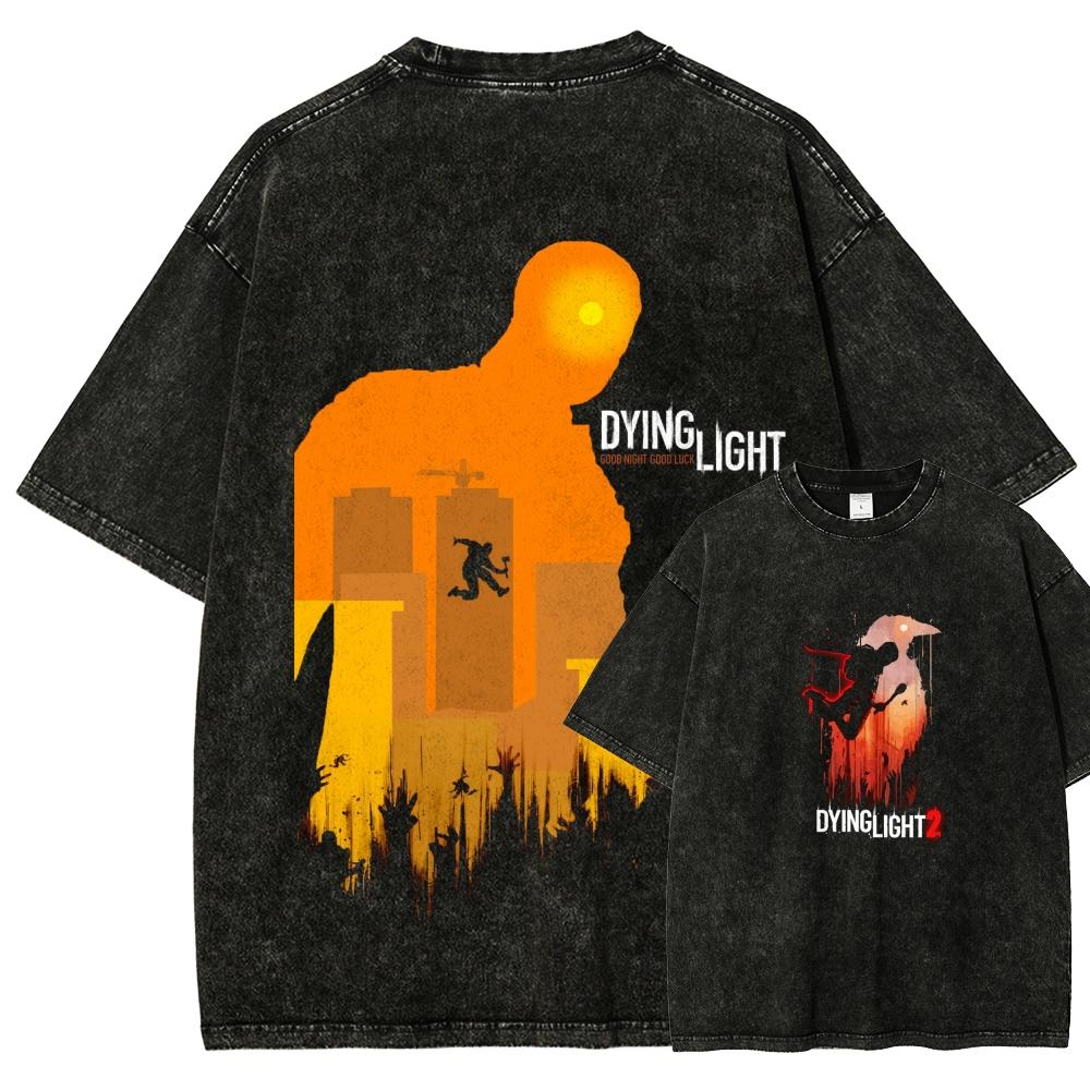 Dying Light Anime Lover Washed T-shirt Year round clothing high quality personality Clothes Plus Size Unisex New Model Couples tee M
Dying Light Anime Lover Washed T-shirt Year round clothing high quality personality Clothes Plus Size Unisex New Model Couples tee M