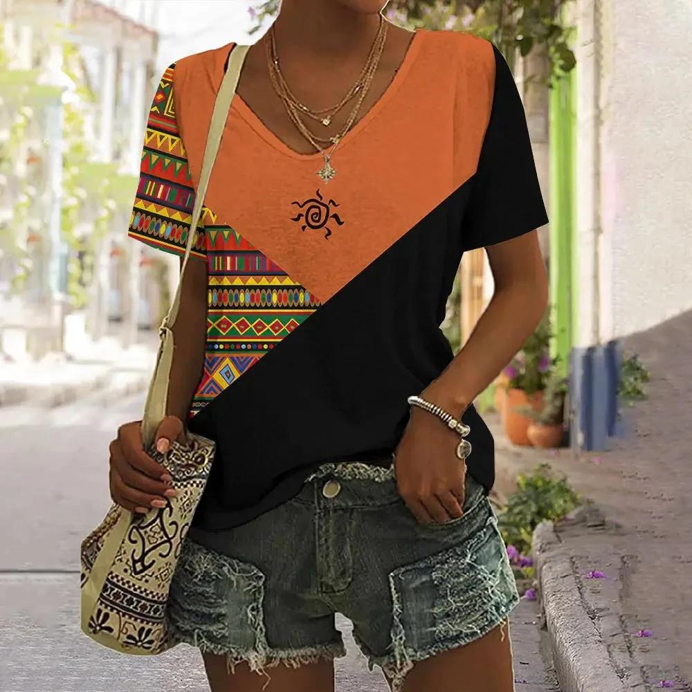 3D Fashionable and Simple Personalized Pattern Women T-Shirt Vintage Ladies Tees Female Sleeve Loose Women Clothing V-neck XS
3D Fashionable and Simple Personalized Pattern Women T-Shirt Vintage Ladies Tees Female Sleeve Loose Women Clothing V-neck XS