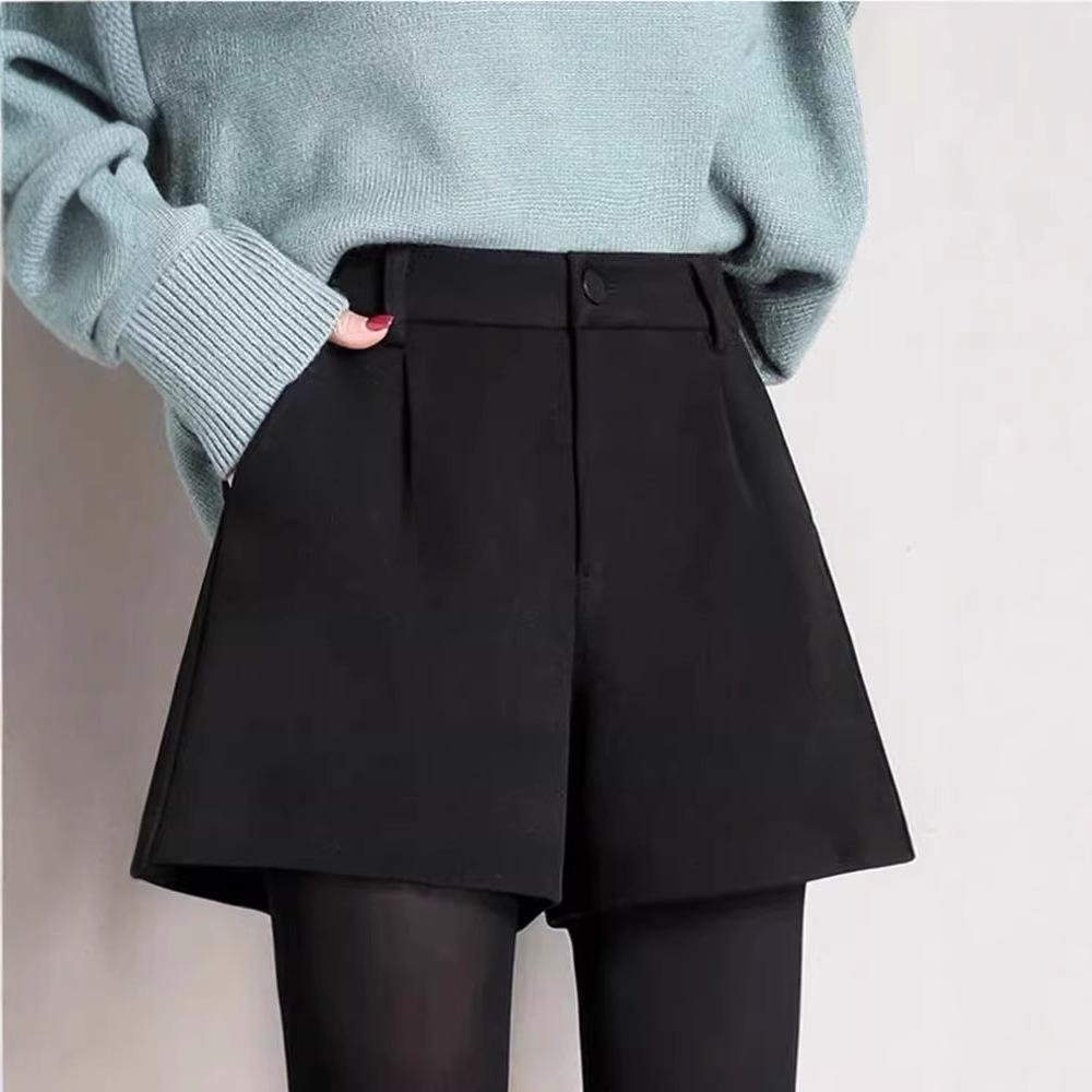 Women s 2023 High-Waist Woolen A-Line Shorts - Autumn/Winter Fashion, Wide-Leg, Loose Casual Fit for Outerwear with Boots Large чёрный
Women s 2023 High-Waist Woolen A-Line Shorts - Autumn/Winter Fashion, Wide-Leg, Loose Casual Fit for Outerwear with Boots Large чёрный