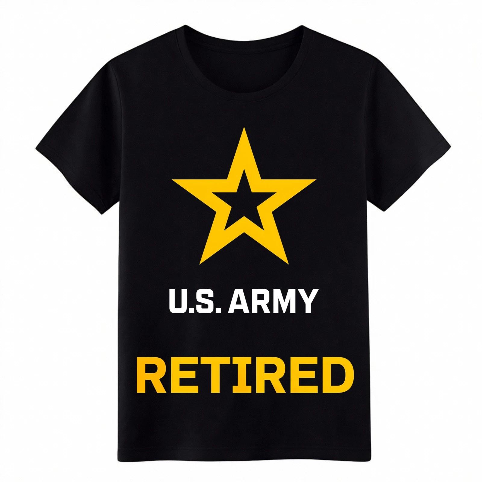 U.S. Army Retired Veteran T-shirt-Unisex Relaxed Star Pattern Daily Cotton Top 2XL
U.S. Army Retired Veteran T-shirt-Unisex Relaxed Star Pattern Daily Cotton Top 2XL
