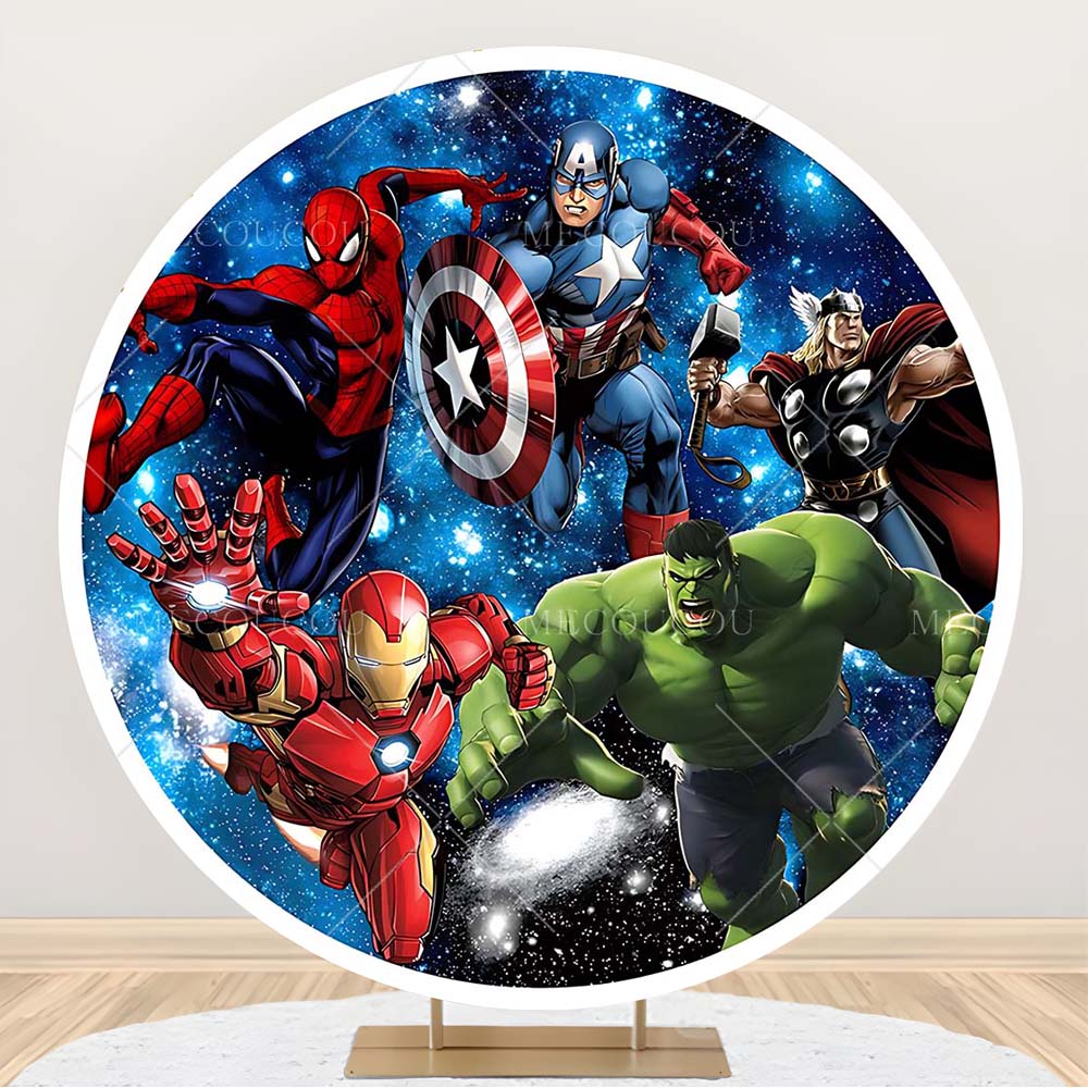 BEPAN Avengers theme round background children s boy birthday party decoration background customizable poster photo studio photography D 3ft(100cm)Poly
BEPAN Avengers theme round background children s boy birthday party decoration background customizable poster photo studio photography D 3ft(100cm)Poly