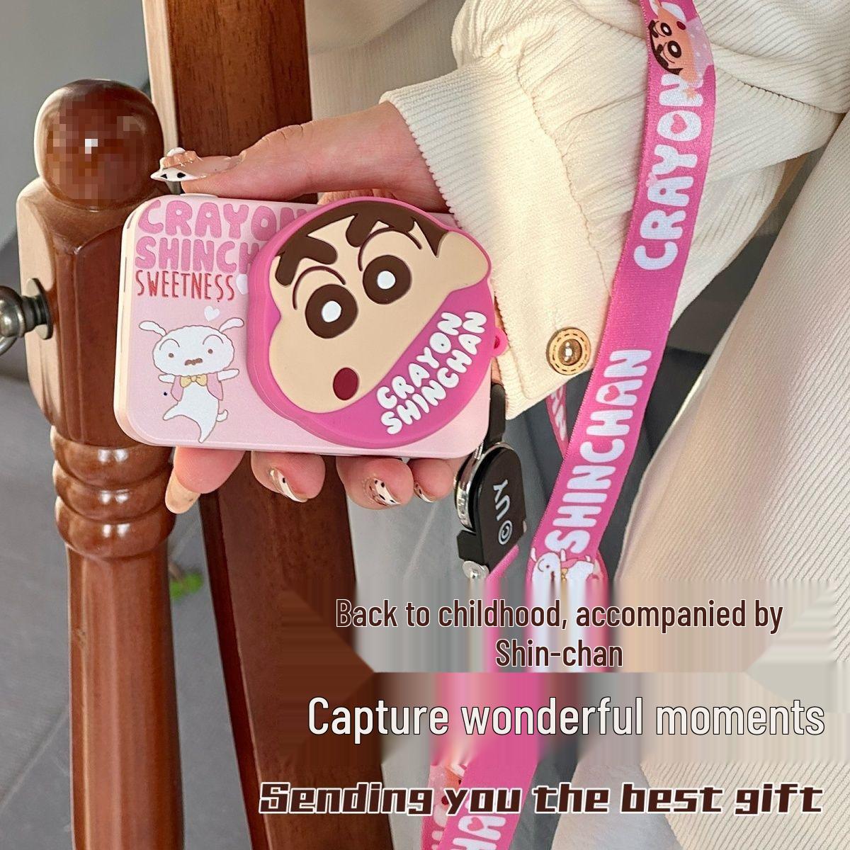Crayon Shin-chan Pink Digital Camera Toy for Kids - Perfect Birthday Gift for Friends and Girlfriends CCD (Standard)
Crayon Shin-chan Pink Digital Camera Toy for Kids - Perfect Birthday Gift for Friends and Girlfriends CCD (Standard)