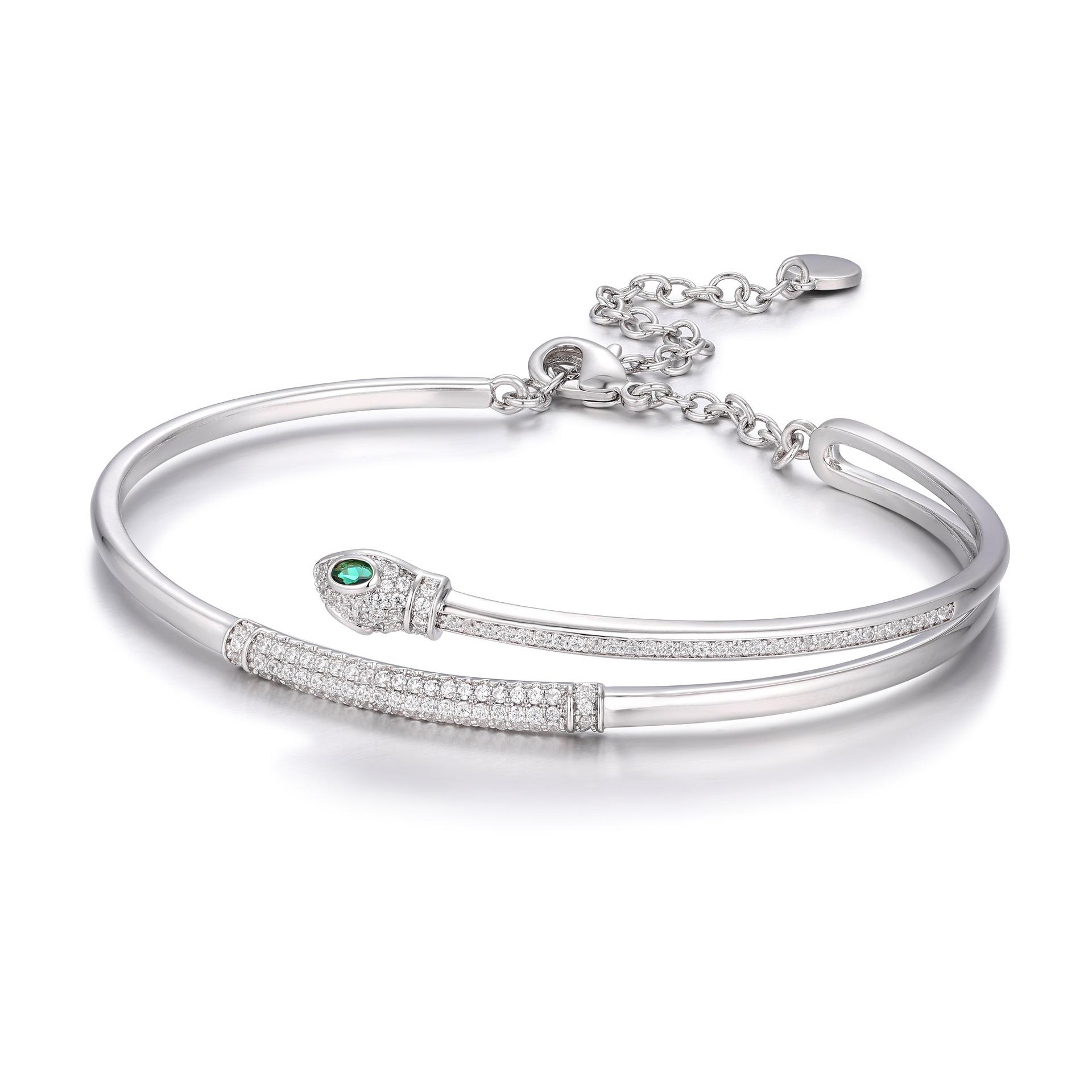 SIEANNA Original Ethereal Beauty Snake Wrap Bracelet with Zircon Pave
SIEANNA Original Ethereal Beauty Snake Wrap Bracelet with Zircon Pave