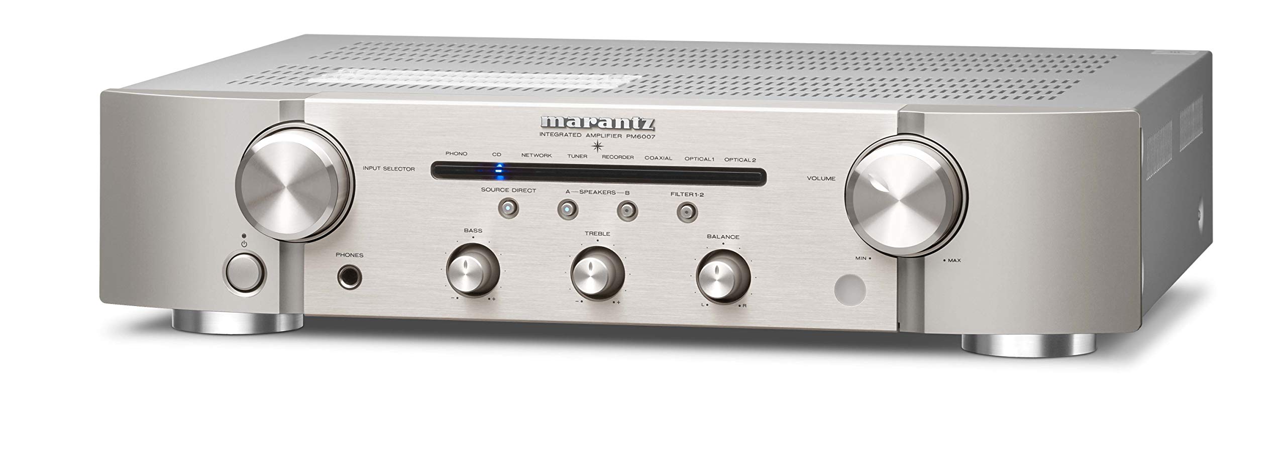 Marantz Integrated Amplifier PM6007 92kHz24bit CompatibleDigital Input Compatible Silver Gold PM6007FN
Marantz Integrated Amplifier PM6007 92kHz24bit CompatibleDigital Input Compatible Silver Gold PM6007FN