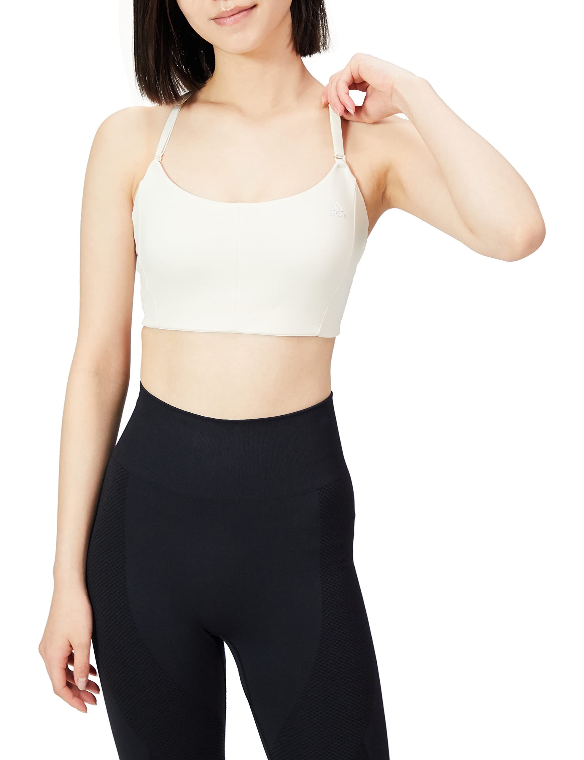 Женский спортивный бюстгальтер Adidas для йога-студии, легкая поддержка, Wonder White, бюстгальтер с 3 полосками, HL801, (HC7942), МБ (АА-B чашка)
Женский спортивный бюстгальтер Adidas для йога-студии, легкая поддержка, Wonder White, бюстгальтер с 3 полосками, HL801, (HC7942), МБ (АА-B чашка)