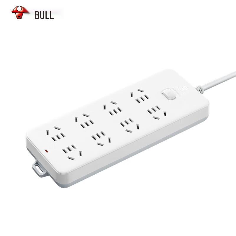 BULL GN-217 8-Outlet Power Strip with Master Switch
BULL GN-217 8-Outlet Power Strip with Master Switch
