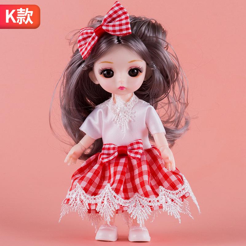 17Cm Cute Girl Princess Wedding Doll 1/12 With Clothes Diy Toys Joints Movable Fashion Dress Up Figure Gift Kids Bjd Doll Toys
17Cm Cute Girl Princess Wedding Doll 1/12 With Clothes Diy Toys Joints Movable Fashion Dress Up Figure Gift Kids Bjd Doll Toys