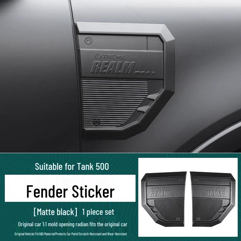 Tank 500 Hi4Z Smoked Fender Emblem Hybrid Hi4-T Scratch-Resistant Black Warrior Decal
Tank 500 Hi4Z Smoked Fender Emblem Hybrid Hi4-T Scratch-Resistant Black Warrior Decal