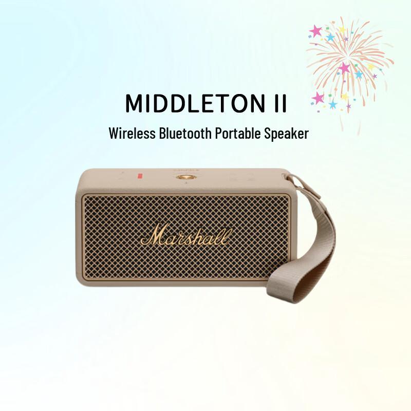 Marshall Middleton II Portable Bluetooth Speaker (CN version)
Marshall Middleton II Portable Bluetooth Speaker (CN version)
