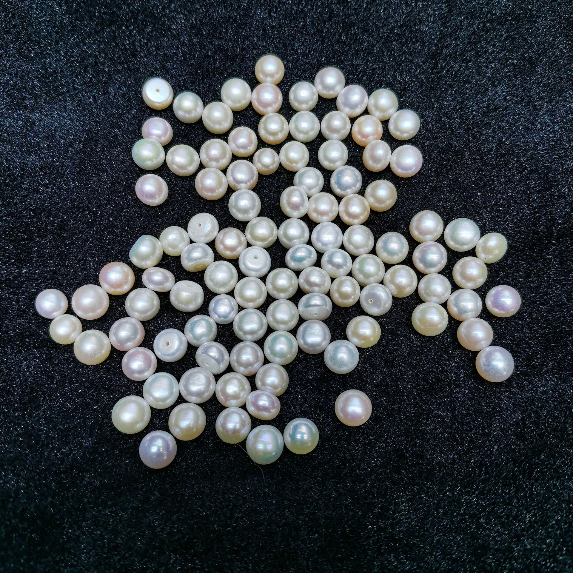 4A Manta Rose Color Half-Drilled Freshwater Pearls, 3-11mm Seedless Loose Beads for DIY Earrings and Rings. 4-4.5 mm Bead
4A Manta Rose Color Half-Drilled Freshwater Pearls, 3-11mm Seedless Loose Beads for DIY Earrings and Rings. 4-4.5 mm Bead