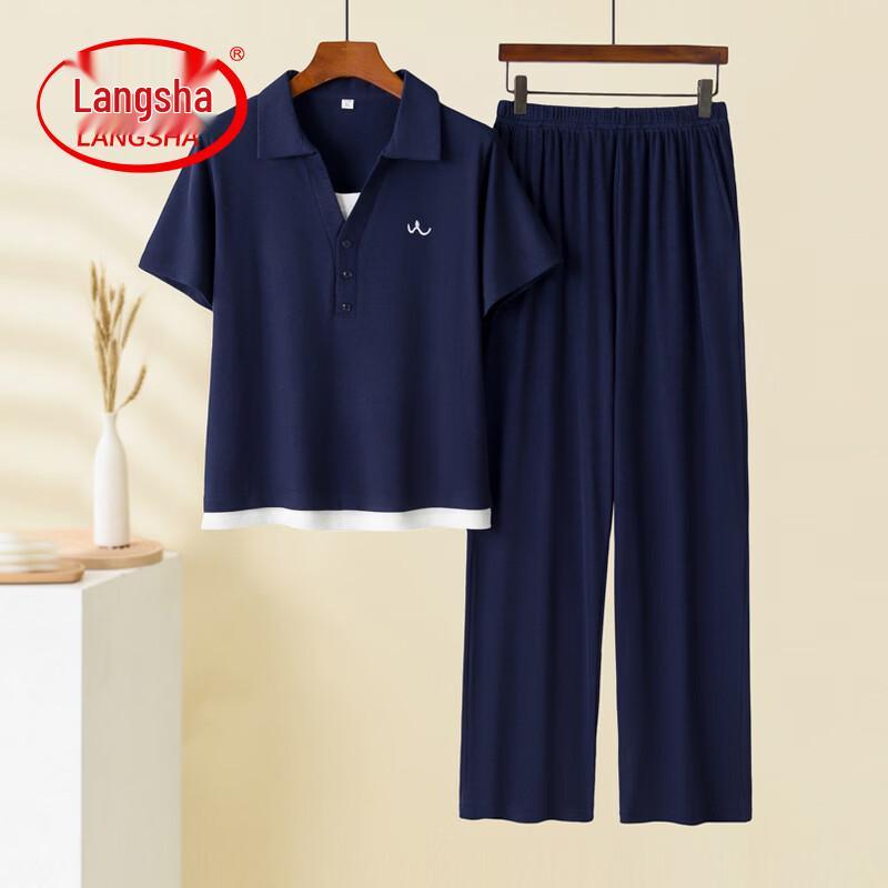 LangSha Women s Summer Short-Sleeve T-shirt & Pants Set 3XL
LangSha Women s Summer Short-Sleeve T-shirt & Pants Set 3XL