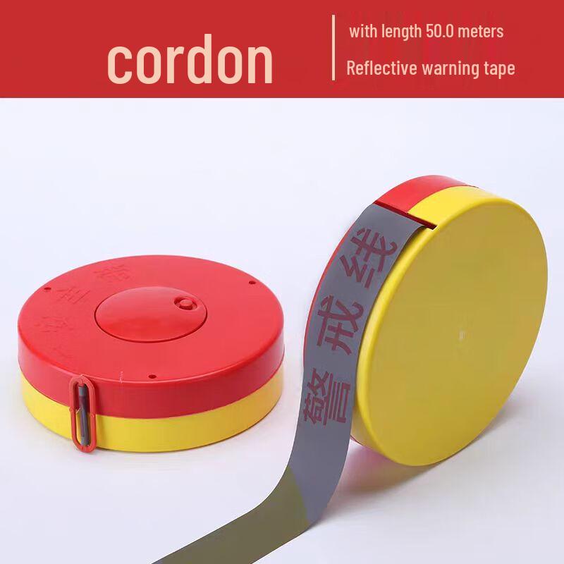Milin Reflective Safety Warning Tape 50m x 4.5cm
Milin Reflective Safety Warning Tape 50m x 4.5cm