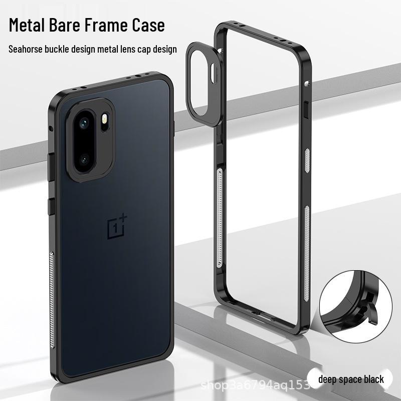 OnePlus ACE6/ACE6T/15R Seahorse Buckle Metal Frame Drop-Proof Phone Case OnePlus 15R
OnePlus ACE6/ACE6T/15R Seahorse Buckle Metal Frame Drop-Proof Phone Case OnePlus 15R