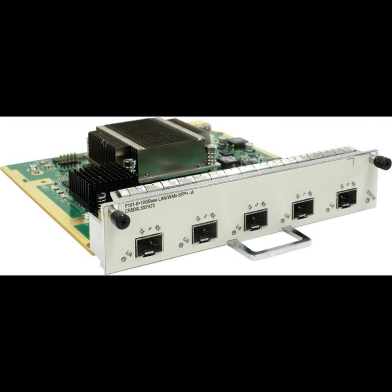 Huawei CR5D0L5XFA72 5-Port 10GBase SFP+ Flexible Interface Card
Huawei CR5D0L5XFA72 5-Port 10GBase SFP+ Flexible Interface Card