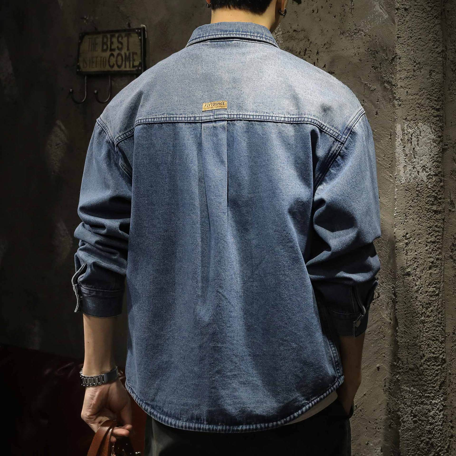 High-Quality Trendy Denim Shirt Men S Loose Large-Size Spring Coat Japanese Trendy Ruffian Shirt Jacket 4XL синій
High-Quality Trendy Denim Shirt Men S Loose Large-Size Spring Coat Japanese Trendy Ruffian Shirt Jacket 4XL синій