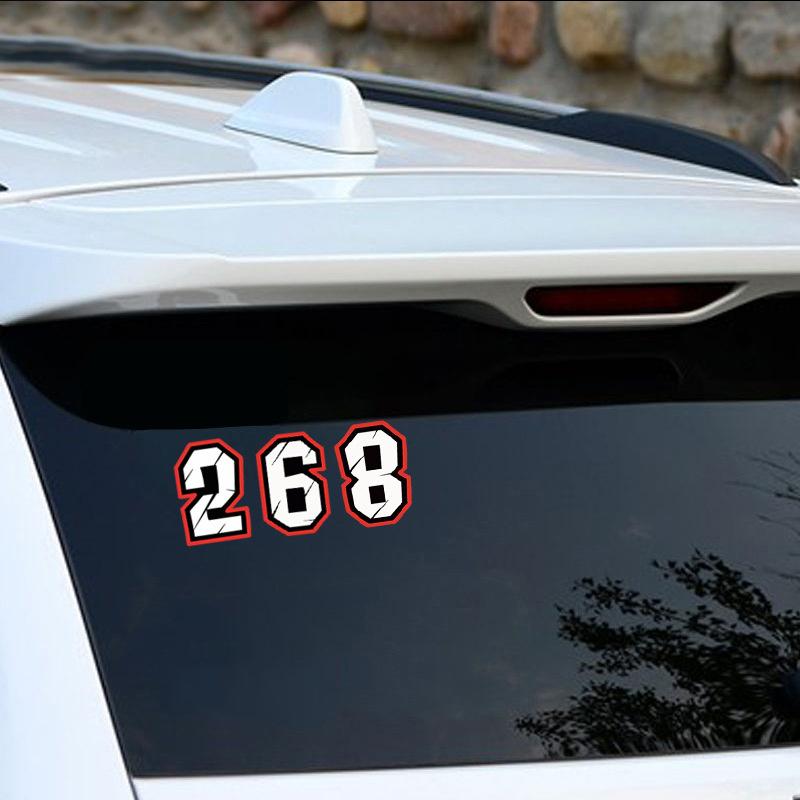 Number 0 To 9 Racing Car Stickers 0123456789 Helmet Vinyl Decals Motorcycle Truck Vehicles Car Styling Decals Automobile
Number 0 To 9 Racing Car Stickers 0123456789 Helmet Vinyl Decals Motorcycle Truck Vehicles Car Styling Decals Automobile